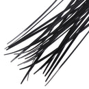 500Pcs 2.8*200mm Nylon Plastic Zip Trim Wrap Cable Loop Ties Wire Self L Kw