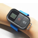 Nylon Sports Camera Wrist Arm Strap Belt for GoPro Remote Hero 3+/3 Blue