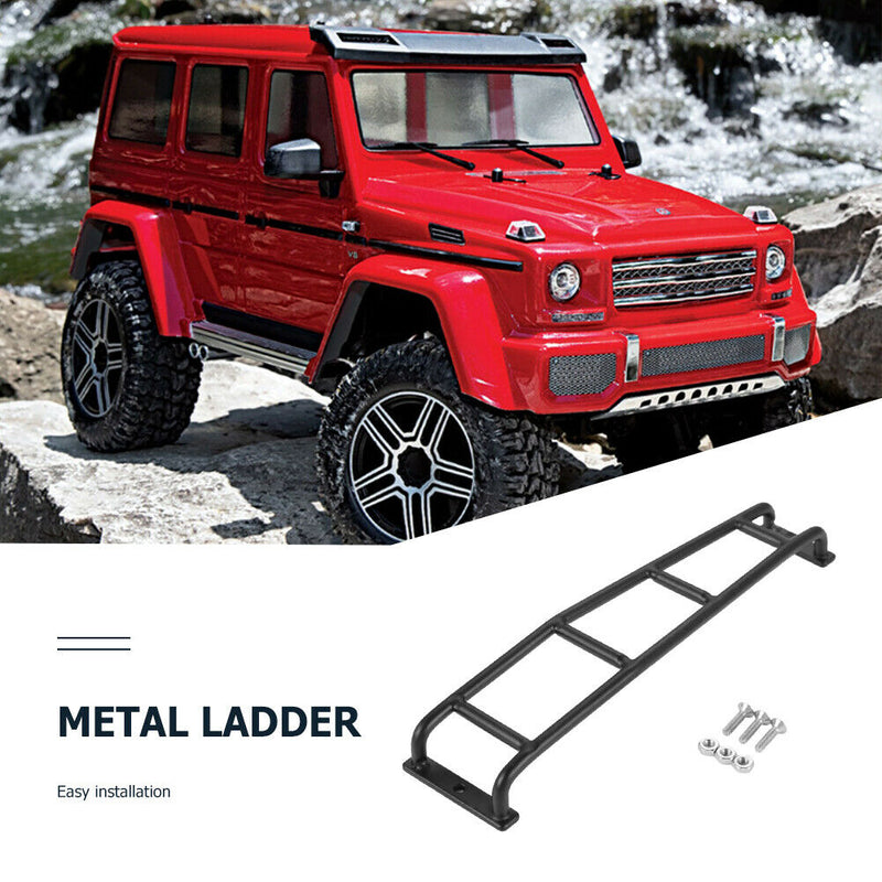 For 1/10 RC Crawler Car Traxxas TRX4 G500 Metal Rear Ladder Stairs Replacement