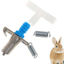 5X Double spring Automatic Nipple Water Feeder Drinker Waterer For Rabbit Jf Kw