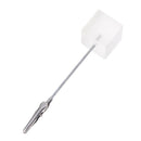 Square wire memo holder paper Note clip - translucent white