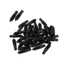 40Pcs Bicycle Brake Cable End Caps Crimps Wire Rubber Cover Gear Bike Parts
