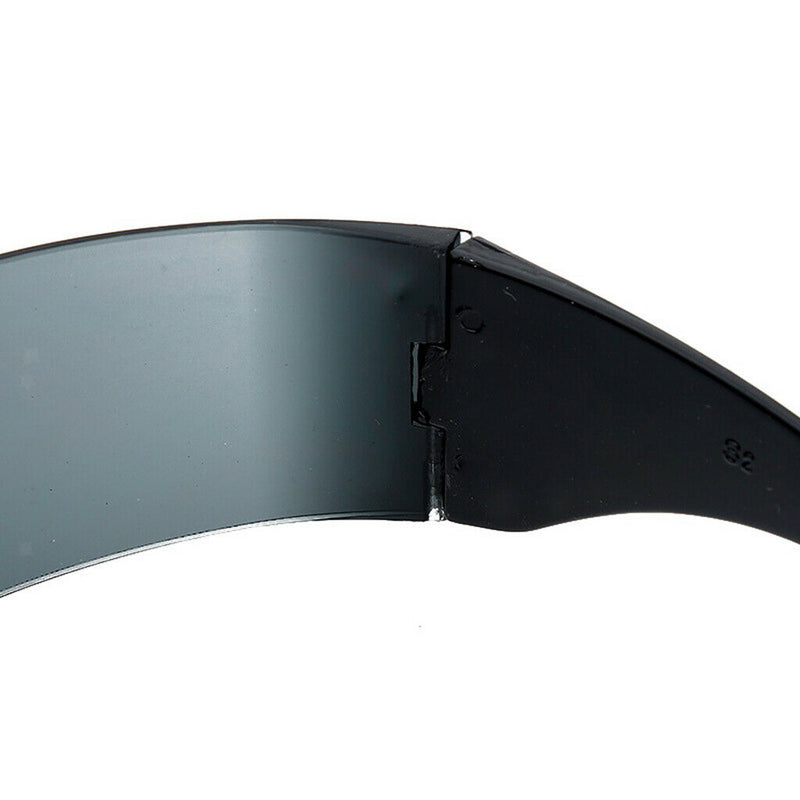 2x Women Mens Futuristic Wrap Visor Sunglasses Shield Sun Glasses Eyewear