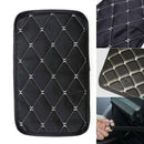 Universal Car Armrest Pad Mat Cover Center Console Box PU Leather Cushion Mat.