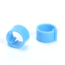 100x bird rings 8mm leg bands clip pigeon dove chicks duck bantam poultry BX