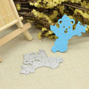 Bear DIY Metal Embroidery Stencil Scrapbook Craft Cutting Die Handwork