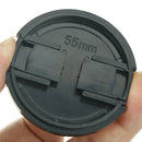 55mm Plastic Snap On Front Lens Cap Cover For SLR DSLR Camera DV Leica M&O
