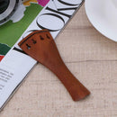 4/4-3/4 Brown Jujube Wood Violin Fine Tuner Tailpiece Big with Tail Rope A
