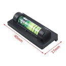 3 Ridgeback Magnetic Magnet Bubble Spirit Level 23mm Vial Perfect for TV Mo O4R4