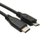 2 in 1 USB 2.0 A Male to USB 3.1 Type C Male& Micro USB 2.0 Male Cable Cord #gib