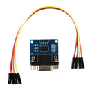 MAX3232 RS232 Serial Port To TTL Converter Module DB9 Connector W/ 4 Jump C