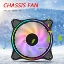 CoolerMaster 12cm 3 Pin ARGB Chassis Fan PC Case Cooling Radiator (Black)