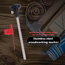 Woodworking Scribers Parallel Line Drawing Tool 160Mm Wheel Marking Gauge B1L2