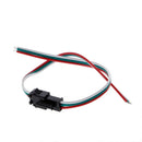 10 Pairs JST SM 3 Pin Male Female Plug Connector Cable For WS2811 LED Lamp Strip