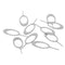 10Pcs Stainless steel needle sim card tray removal eject pin key tolj
