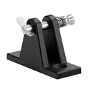 Boat Bimini Top Nylon Deck Hinge with Quick Release Pin 2 Holes w/ Stainless