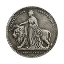Queen Victoria And Lion Pattern Commemorative Coin Craft Collection A8C2