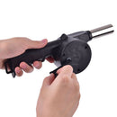 Blower Fire Camping BBQ Air Fan Barbecue Outdoor Cooking Picnic Grill Star Hn