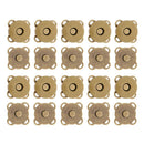 20 Magnetic Snaps Purse Clasp Closures Metal Button Fastener Bag Accessories