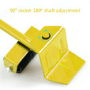 5pcs Furniture Mover Set Home Transport Heavy Object Moving Lifter (Yellow)