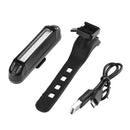 USB Rechargeable 100LM LED Bicycle Rear Taillight Waterproof Warning Lamp