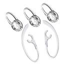 Earphone Silicone Earphone Silicone Ear Socket + Hook For M70