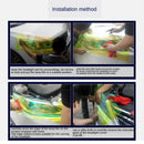 30 x 100cm 12 x 40 inches Self Adhesive Headlight Tint Film, Tail Lights, Smoke
