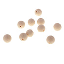 50pcs Wholesale Silicone Round Beads Food Grade Teether 15cm DIY Findings