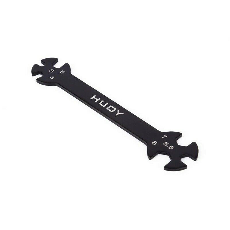 6 in 1 RC Hudy Special Tool Wrench 3/4/5/5.5/7/8MM for Turnbuckles & Nuts,  C3Q5