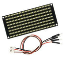 8x16 LED Dot Lattice Display Module MCU Control DIY Kit for Arduino
