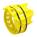 Universal Motorcycle Exhaust Muffler Protector Heat-resistant for Bike Yellow