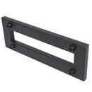 Portable Guitar Pedal Board Black Aluminum Alloy with Carrying Bag Tapes St