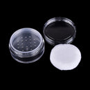 12ml  Cosmetic Sifter Loose Jar Container Puff Box Makeup With Puff TwJ Kw