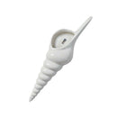 White Ceramic Pottery Sea Shell Conch Flower Vase Home Wall Hanging Decor