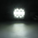 Led Light Bar, 4 Inch Square 102W Waterproof Led Work Light, For Jeep Off-R