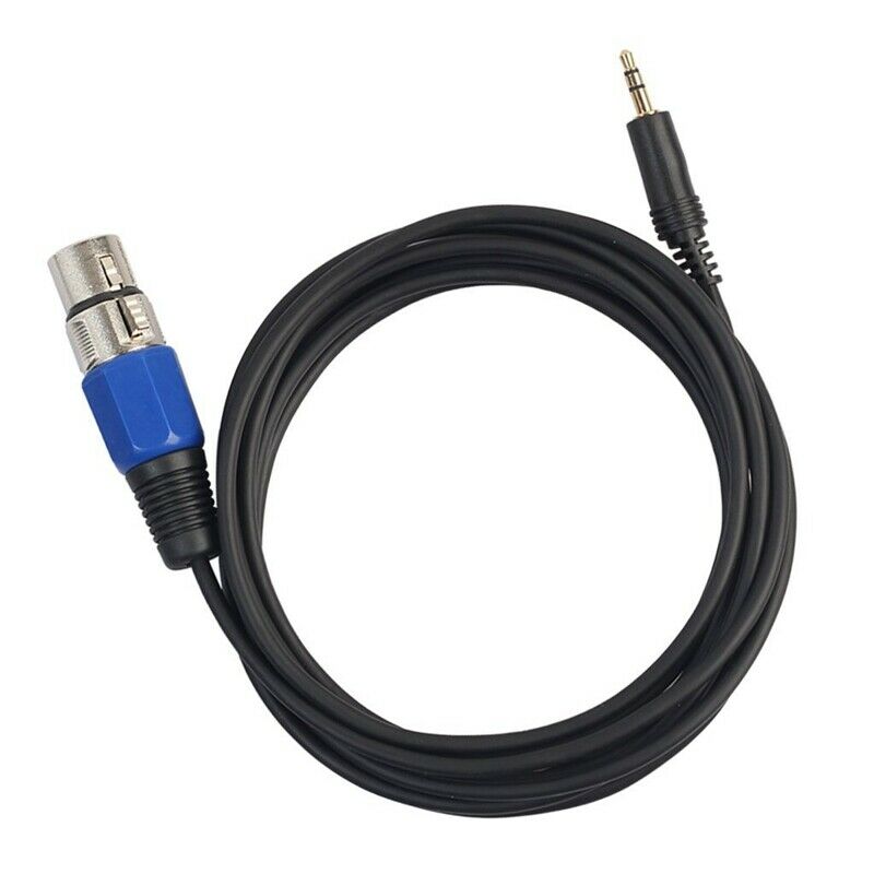 3.5mm (1/8 Inch) TRS to XLR Cable, Low Noise Male to Female Audio Microphon