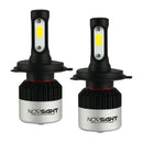 2Pcs H4 Led Headlight Bulbs 72W 10000LM Headlamp Conversion Kit Replacement