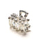 Style New Crystal Flower Mini Hair Claw Clamp Hair Clip Hair Pin Z