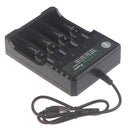 Battery Li-ion 3.7V Rechargeable Charger USB For LED Flashlight  Hn