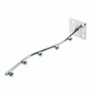 Wall Fixing Metal Clothes Towels Hanging Down Slant Bracket