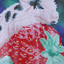 Diamond Painting Baby Pig Sleep on Strawberry Cross Stitch Embroidery Decor