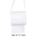 Christmas DIY Roll Paper Bless Pendant Xmas Tree Hanging Decor Ornaments A