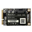 Vaseky Hard Drive Disk, Mini mSATA 3 1.8 Inch SSD Hard Drive Disk Solid Sta C8V6