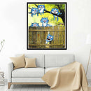 5D DIY Full Drill Diamond Painting Cats Cross Stitch Embroidery Mosaic Kit A