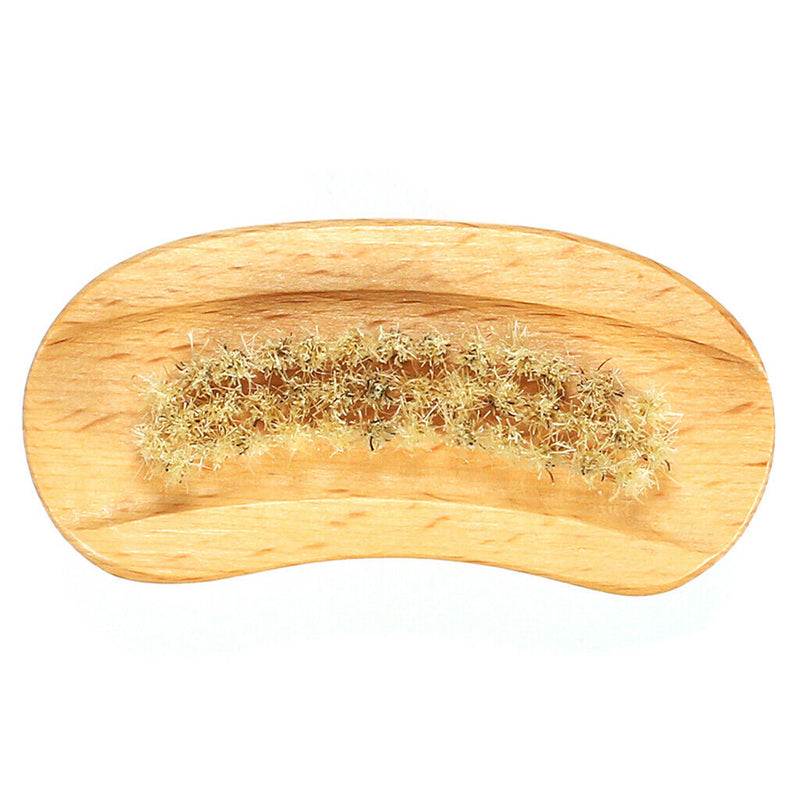 Men Women Natural Wooden Toe Finger Nail Brush Scrub Cleaning Nailbrush for