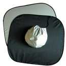 Windshield Sun Shade 2-Piece Foldable Car Front Window Sunshade Auto Sun Bl