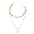Alloy Shell Choker Collar Seashell Pendant Choker Necklace For Women Girls