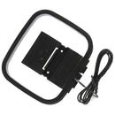 Indoor HiFi AM/FM Loop Mini Connector Antenna Home Digital Audio Receiv FT