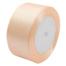 1 roll 40mm 22 Meters silk satin ribbon for wedding party(Meat powder) H3O8