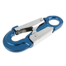 25KN Climbing Aluminum Alloy Forged Double Lock Captive Eye Snap Hook